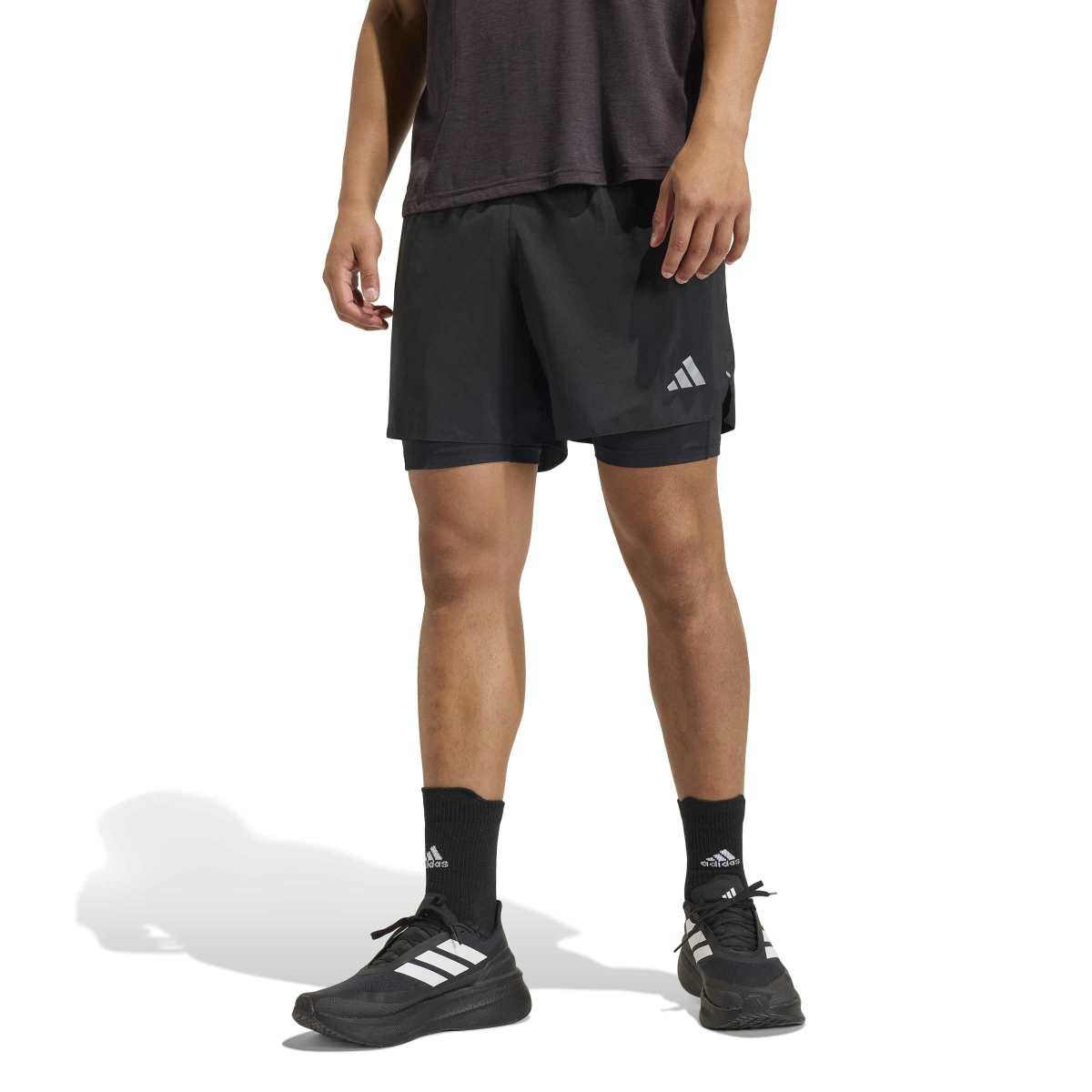 Short Adidas adi365 Running Essentials 2 em 1 Masculino